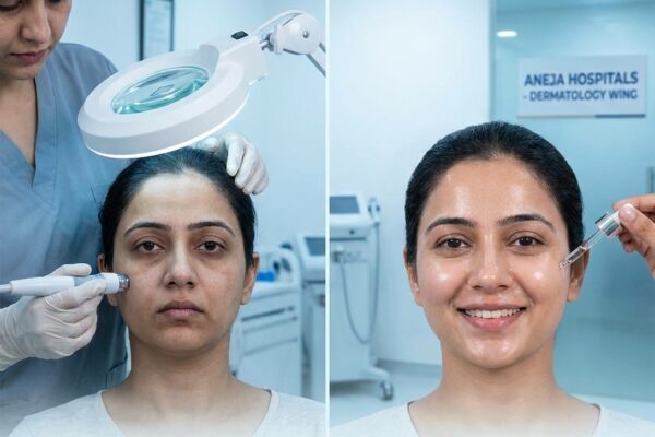 Skin Glow Treatments Available at Aneja Hospital – Get Healthy, Radiant Skin