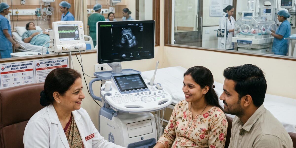 High Risk Pregnancy Care in Sonipat: Safe Mother & Baby Care at Aneja Bhogal Multispeciality Hospital