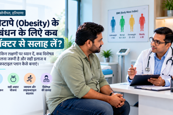 Obesity Management in Sonipat: When Should You Consult a Healthcare Professional?