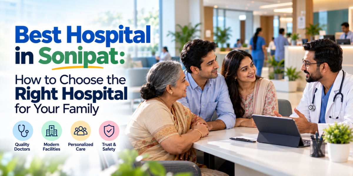 Hospital in Sonipat: How to Choose the Right Hospital for Your Family