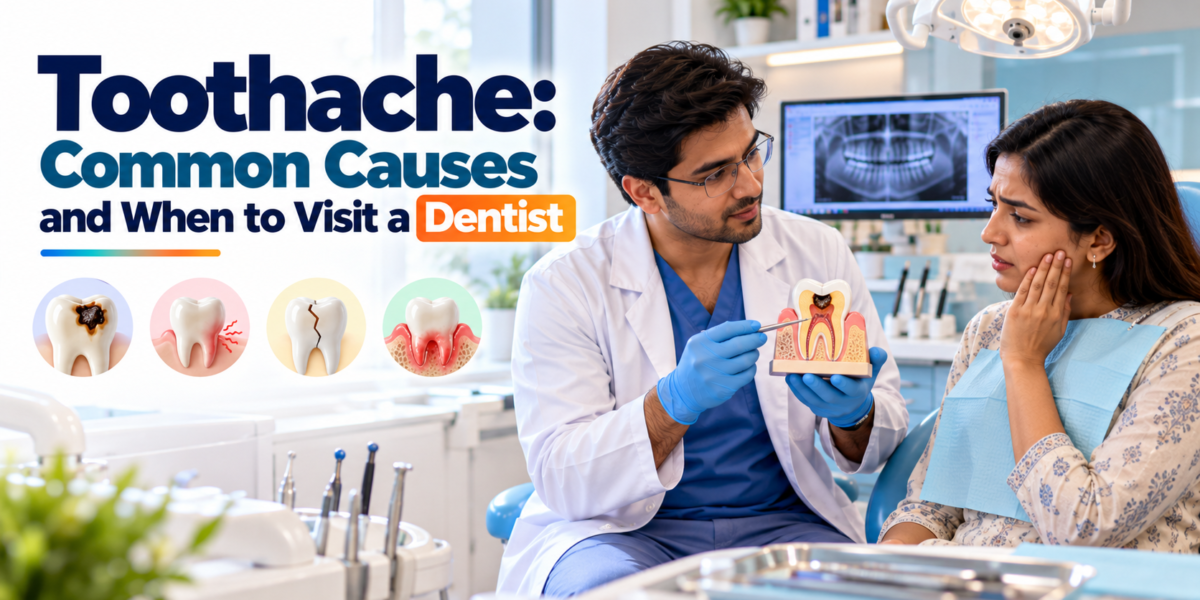 Toothache: Common Causes and When to Visit a Dentist
