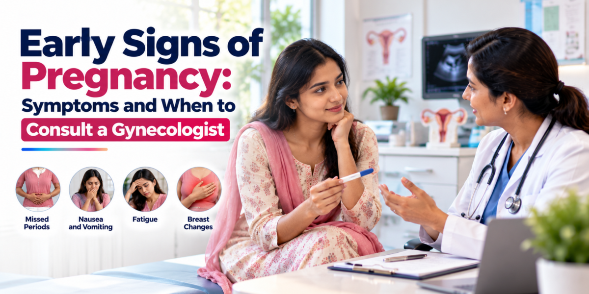 Early Signs of Pregnancy: Symptoms and When to Consult a Gynecologist