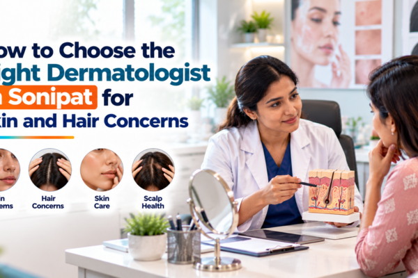 How to Choose the Right Dermatologist in Sonipat for Skin and Hair Concerns
