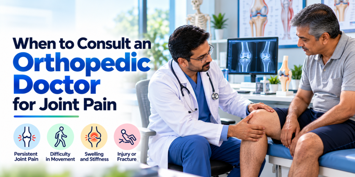 When Should You Consult an Orthopedic Doctor for Joint Pain?