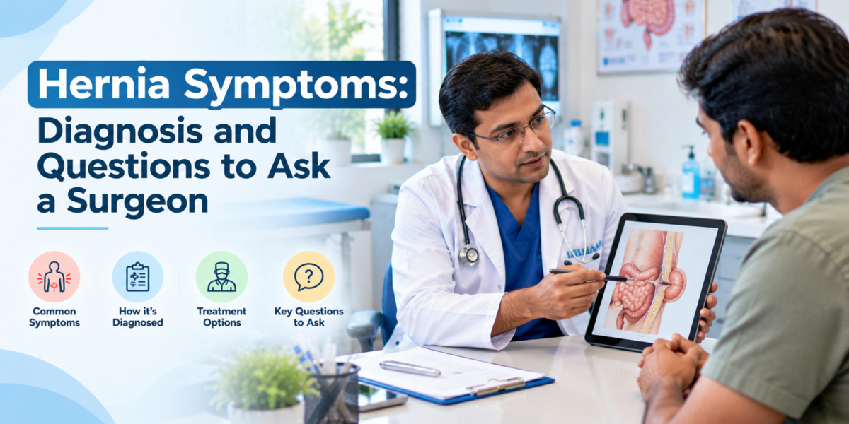 Hernia Symptoms: Diagnosis and Questions to Ask a Surgeon