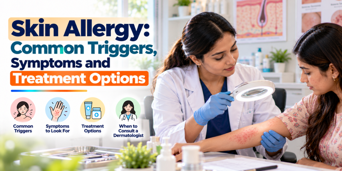 Skin Allergy: Common Triggers, Symptoms and Treatment Options
