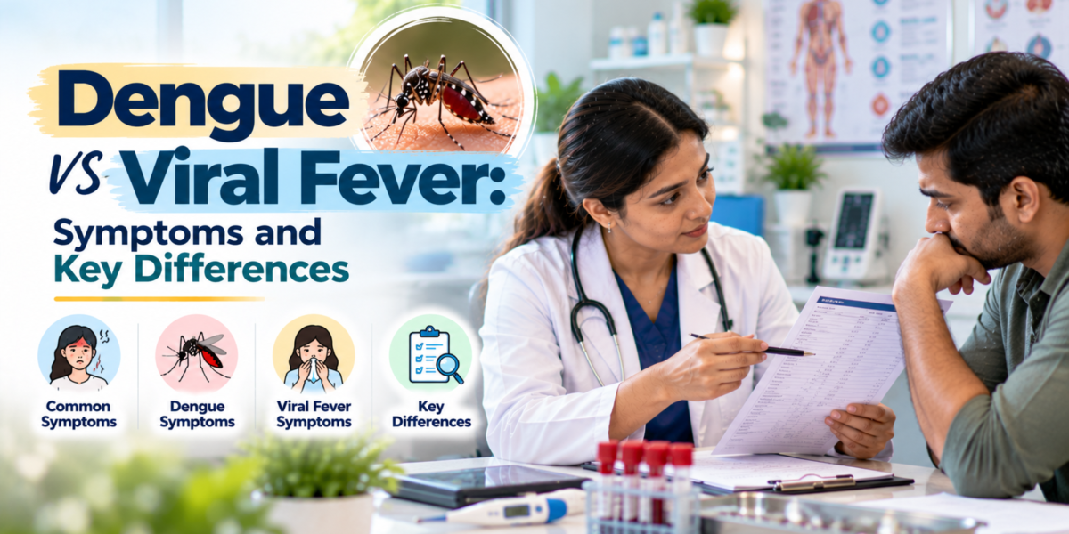 Dengue vs Viral Fever: Symptoms, Key Differences, Tests and Treatment