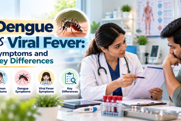 Dengue vs Viral Fever: Symptoms, Key Differences, Tests and Treatment